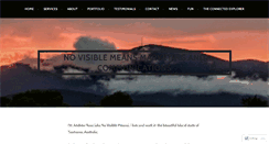 Desktop Screenshot of novisiblemeans.com